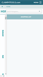 Mobile Screenshot of clamp4tools.com